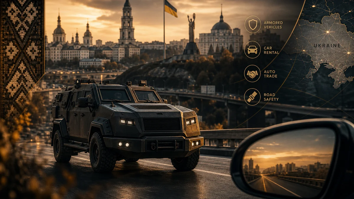 Броньовані автомобілі в Україні 2026: огляд ринку та нові можливості — AutoShara