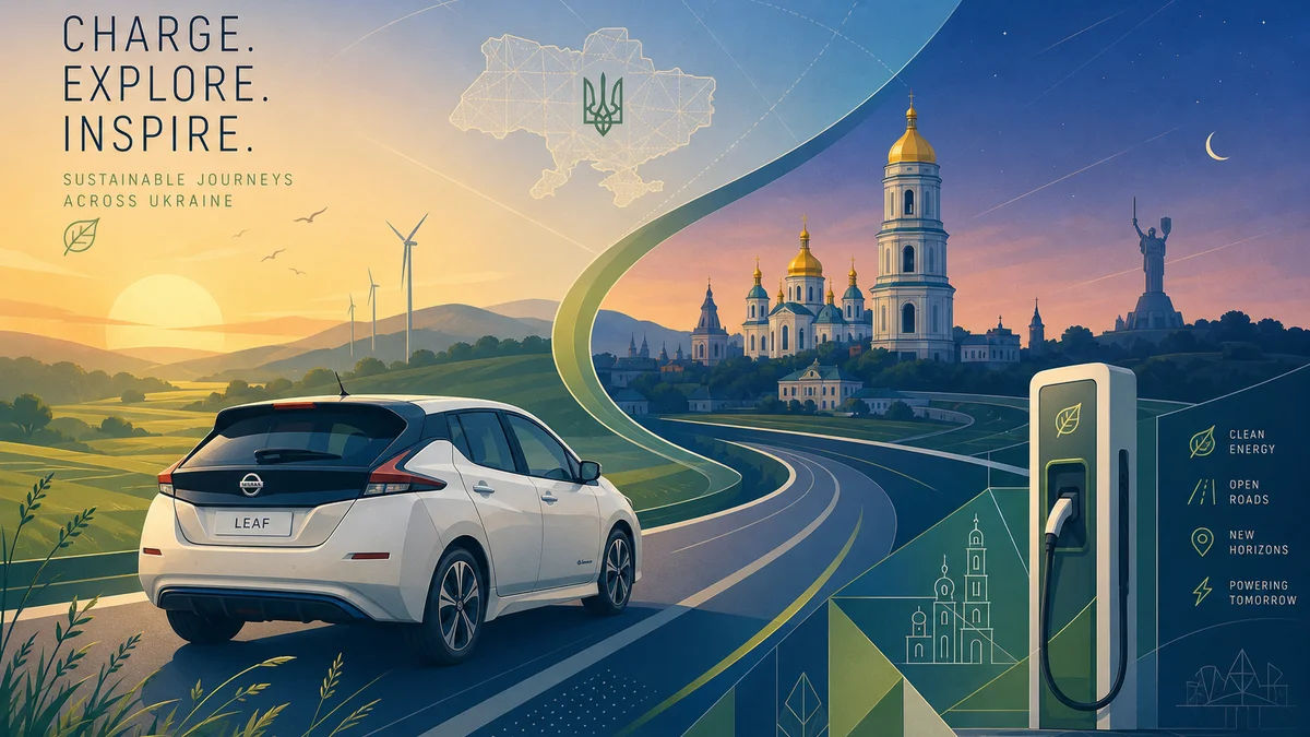 Як орендувати Nissan Leaf в Україні у 2026 році — AutoShara